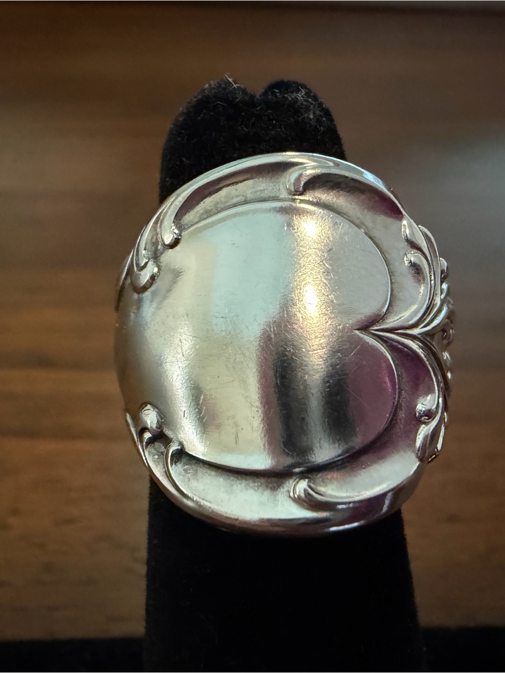 Silver Plated Spoon Ring